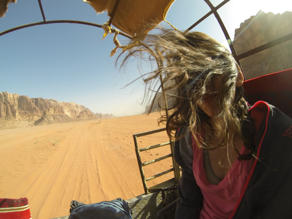 A few moments before we nearly flipped over. Go pro pic by  Kfir Amir: 