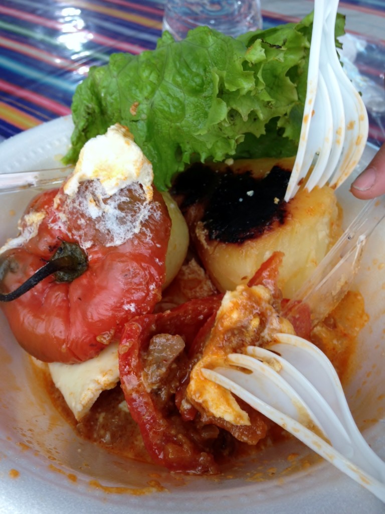 Rocoto Relleno - stuffed pepper, and a food festival.